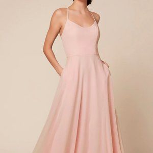 Dear Cleo bridesmaid dress- Gianna dress in Bellini